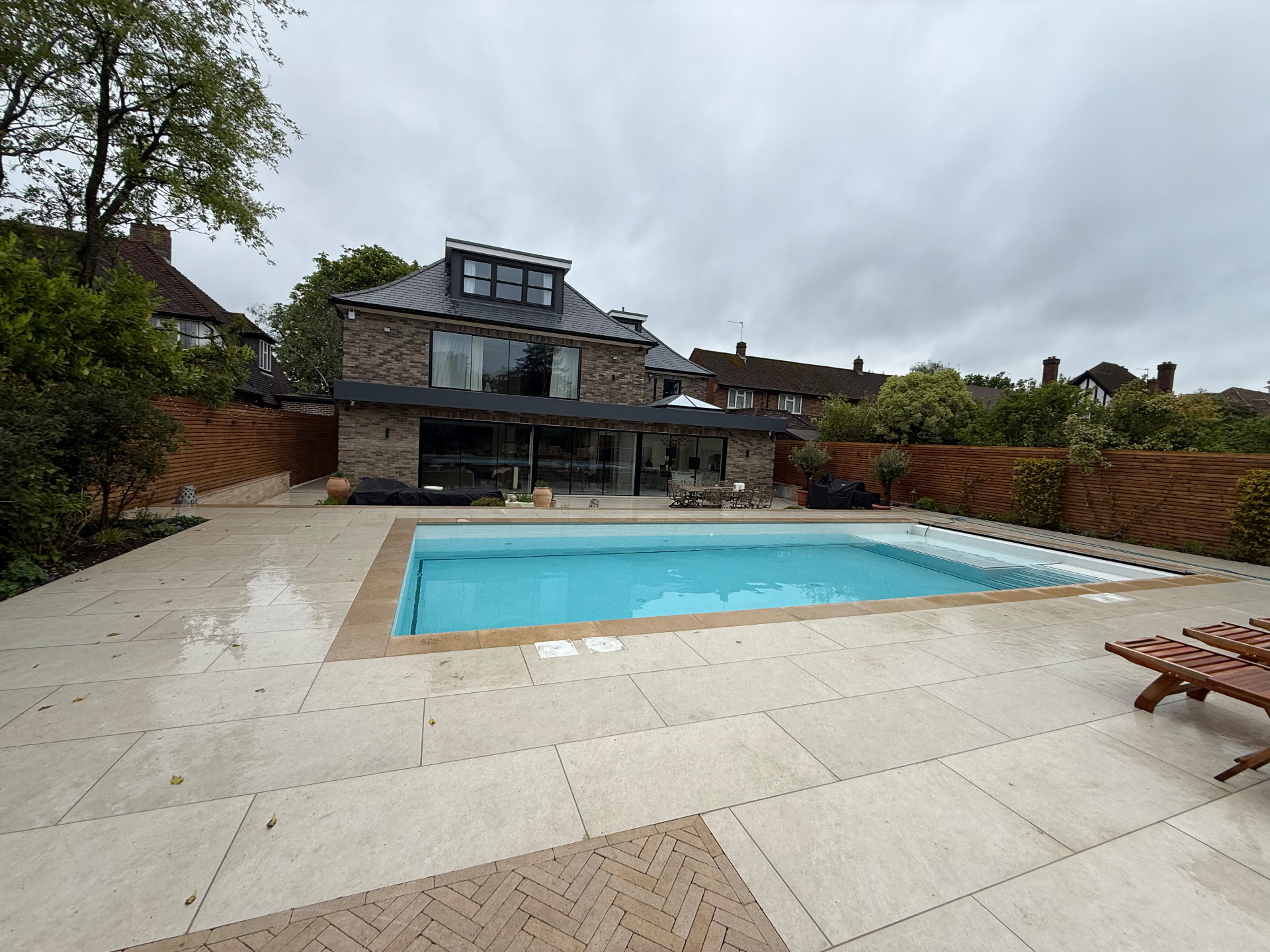 Pool hall alongside a glass-walled games room