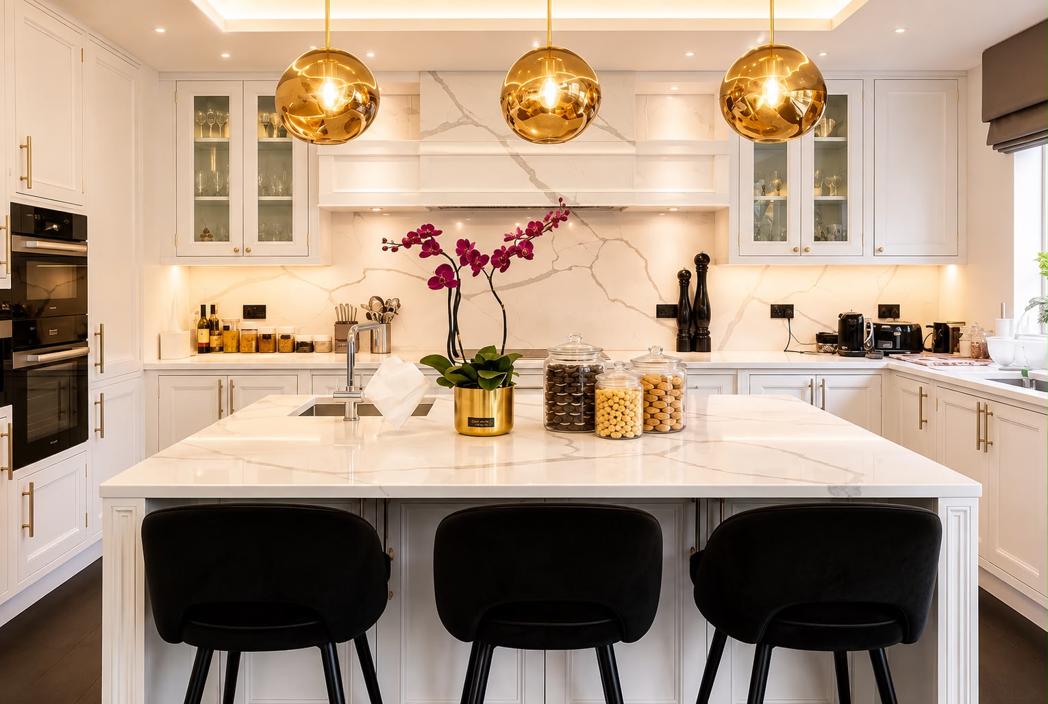 Kitchen services — boiling tap, filtered supply and waste
